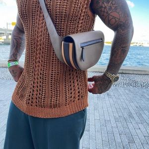 Large Burberry Olympia side bag